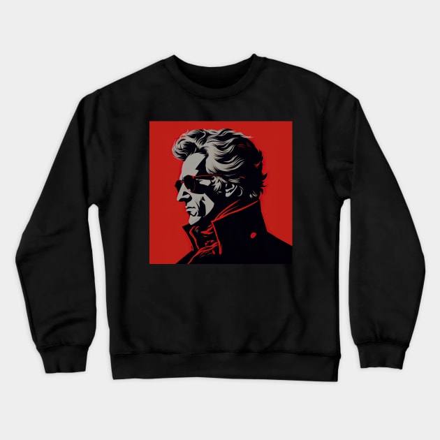 Andrew Jackson Crewneck Sweatshirt by ComicsFactory